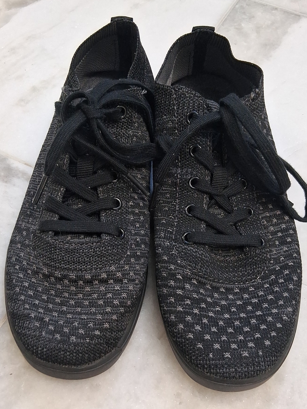 SUAVS The Zilker Black Knit Shoes Size 9 Womens